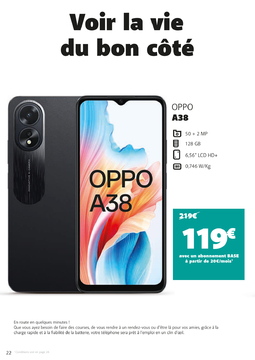 Offre: OPPO A38