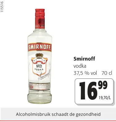 Promotie: Vodka