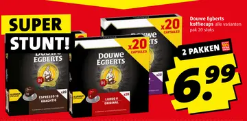 Aanbieding: Douwe Egberts koffiecups
