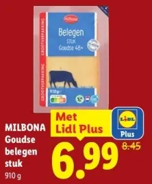 Aanbieding: MILBONA Goudse belegen stuk