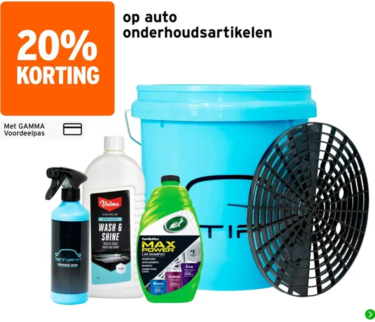 Aanbieding: Onderhoudsartikelen