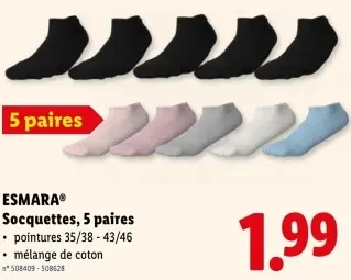 Offre: Socquettes