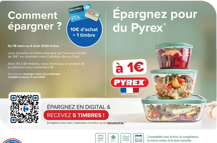 Offre: Pyrex