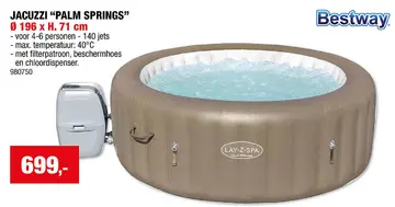 Aanbieding: JACUZZI "PALM SPRINGS"