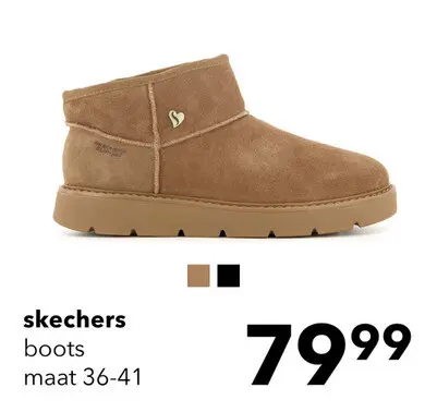 Aanbieding: Skechers Slip-ins: Keepsakes Cozy - Cozy Mini boots bruin