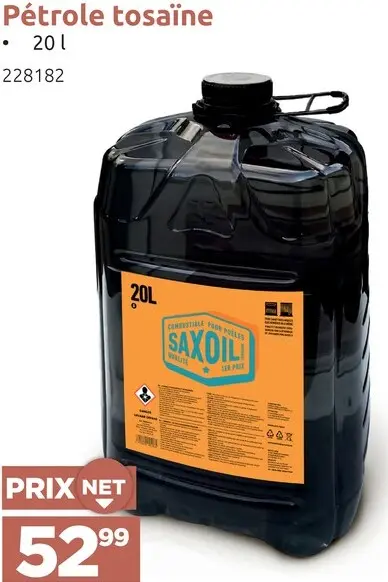 Offre: Saxoil Pétrole tosaïne