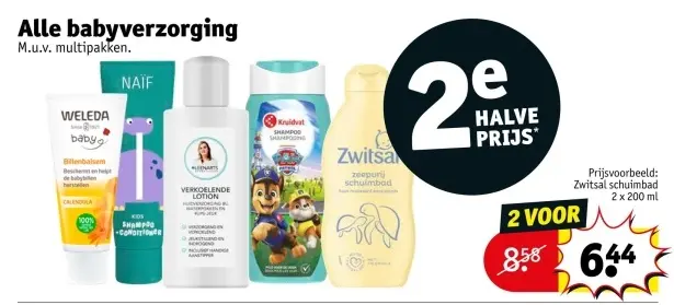 Aanbieding: Babyverzorging