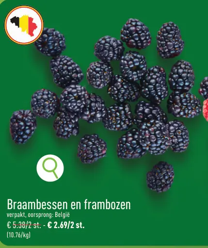 Promotie: Braambessen en frambozen
