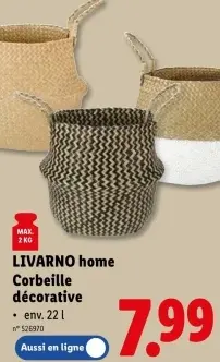 Offre: Corbeille décorative