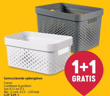 Aanbieding: Gerecycleerde opbergdoos