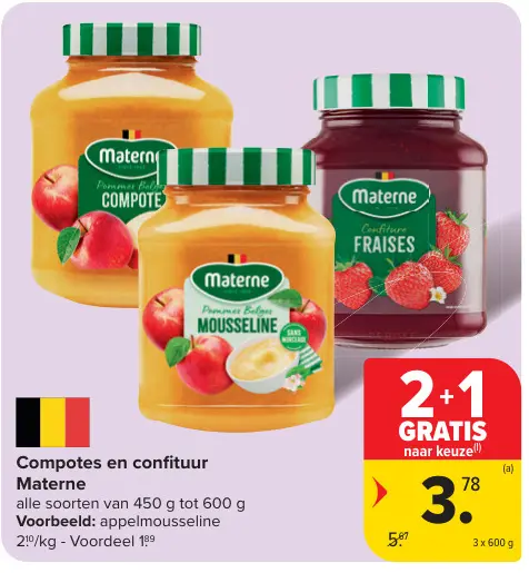 Promotie: Compotes en confituur