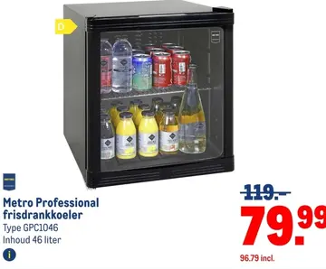Aanbieding: Metro Professional frisdrankkoeler