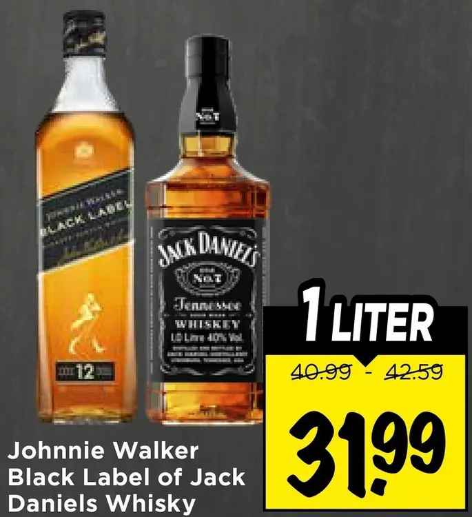 Aanbieding: Black Label of Whiskey