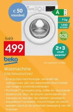 Aanbieding: Wasmachine