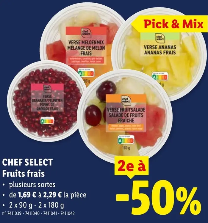 Offre: Fruits frais