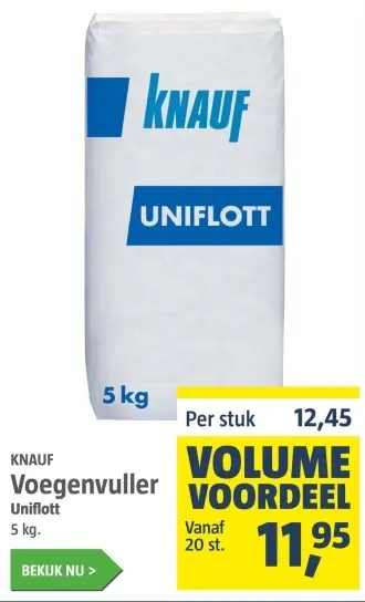Aanbieding: Voegenvuller