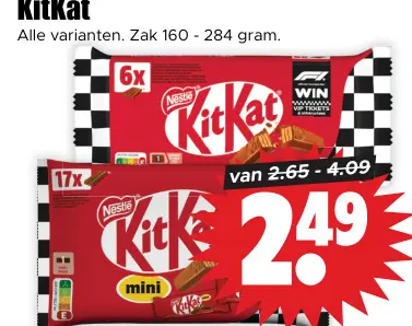 Aanbieding: KitKat