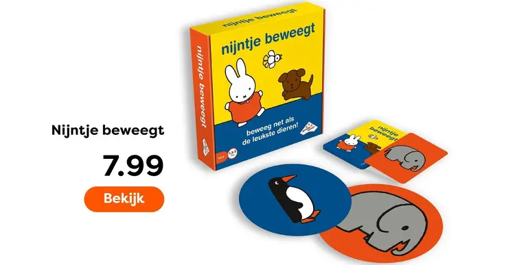 Aanbieding: Nijntje beweegt