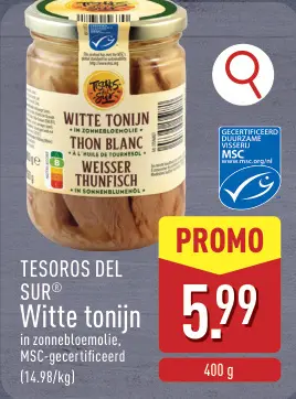 Promotie: Witte tonijn