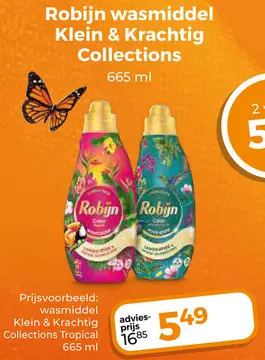 Aanbieding: Robijn wasmiddel Klein & Krachtig Collections