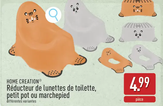 Offre: Réducteur de lunettes de toilette, petit pot 