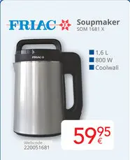 Offre: Soupmaker SOM 1681 X