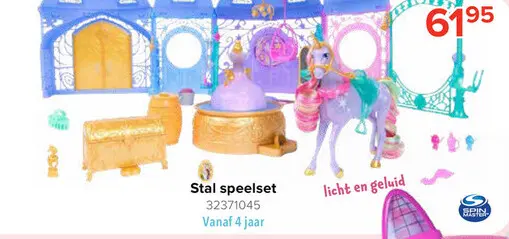 Aanbieding: Unicorn Academy Stal Speelset met Eenhoorn Wildstar - Met Licht en Geluid - Vanaf 4 Jaar