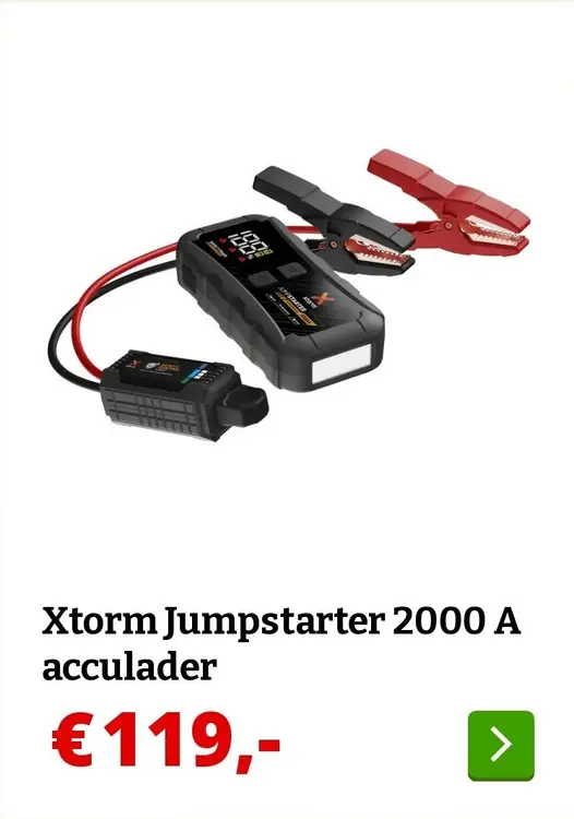Aanbieding: Jumpstarter 2000 A acculader