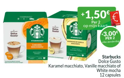 Promotie: Starbucks Dolce Gusto 