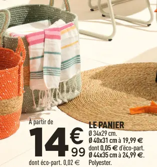 Offre: Le panier