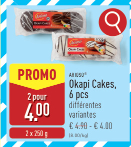 Offre: Okapi Cakes