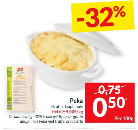 Promotie: Gratin dauphinois