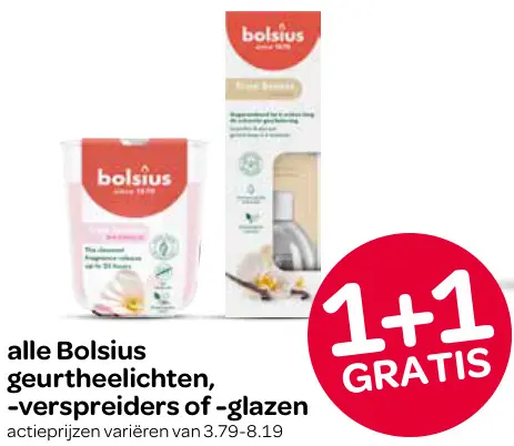 Aanbieding: Geurtheelichten, -verspreiders of -glazen
