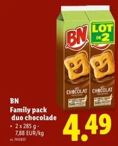 Promotie: Family pack duo chocolade