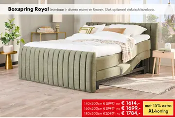 Aanbieding: Royal boxspring