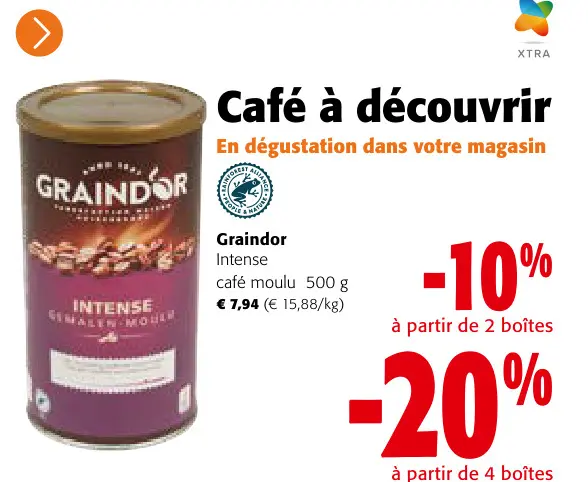 Offre: Café à découvrir