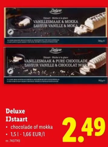 Aanbieding: IJstaart