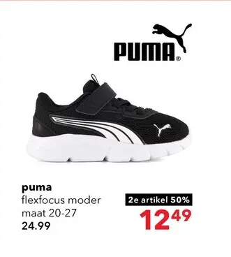 Aanbieding: Puma FlexFocus Modern kinder sneakers zwart