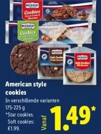 Aanbieding: American style cookies