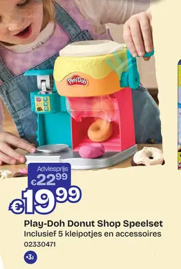Aanbieding: Play-Doh Donut Shop Speelset