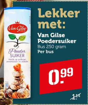 Aanbieding: Van Gilse Poedersuiker