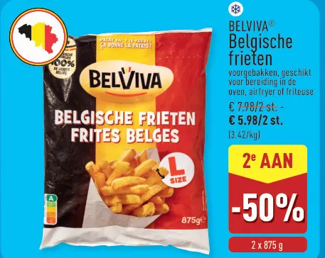 Promotie: Belgische frieten