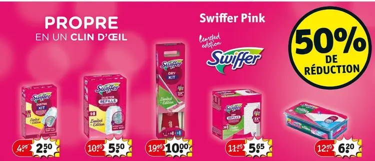 Offre: Swiffer Pink