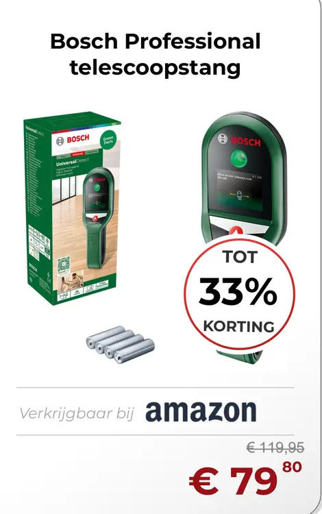 Aanbieding: Bosch Professional telescoopstang