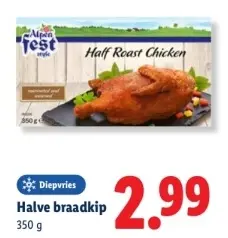 Aanbieding: Halve braadkip