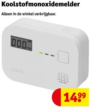 Aanbieding: Koolstofmonoxidemelder