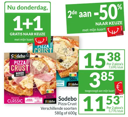 Promotie: Pizza Crust