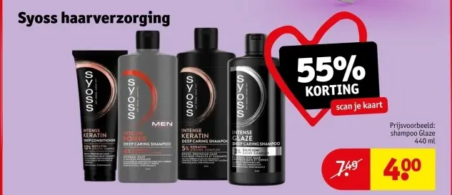 Aanbieding: Syoss haarverzorging