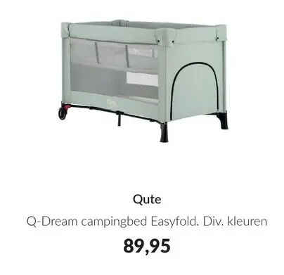 Aanbieding: Q-Dream campingbed Easyfold