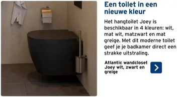 Aanbieding: Atlantic wandcloset Joey